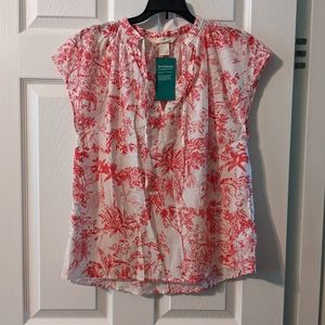 NWT H&M Print Top